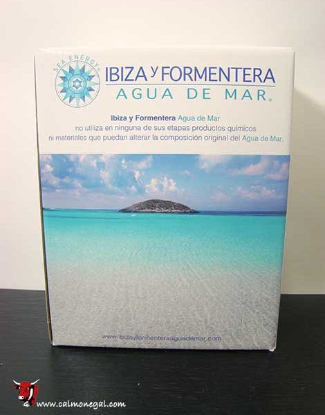 Aigua de mar micro filtrada 3L IBIZA I FORMENTERA